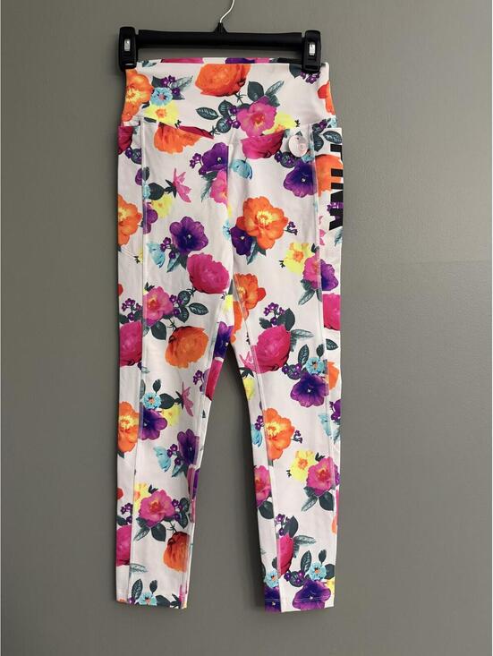 PINK Victoria's Secret Pants - Victoria’s Secret PINK Floral High Waist Ultimate 7/8 Leggings NWT Size Sm